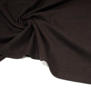 Tissu Drap de laine marron chocolat - TissusPapi.com