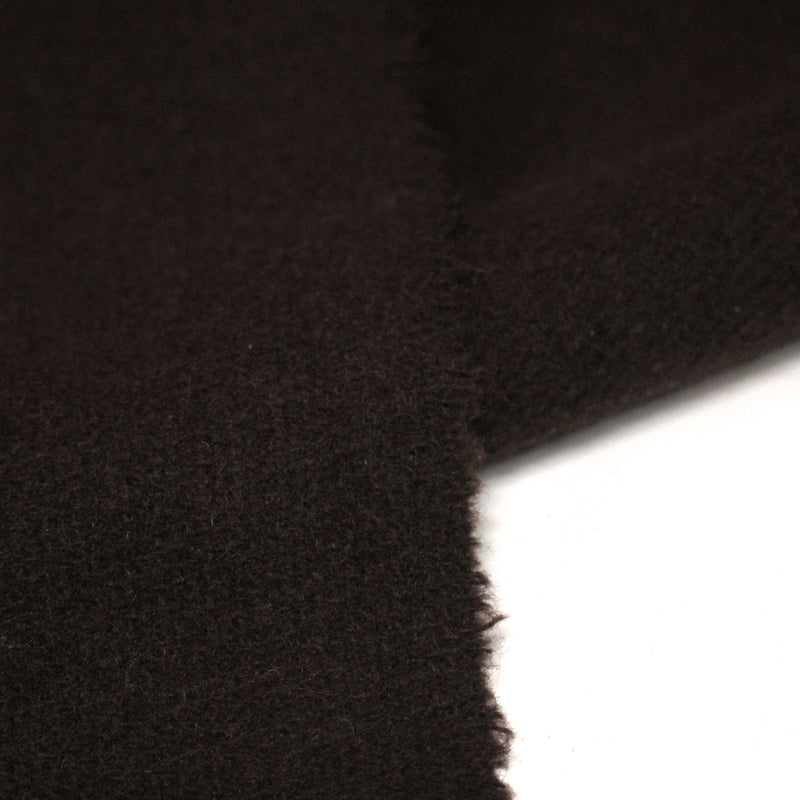 Tissu Drap de laine marron chocolat - TissusPapi.com