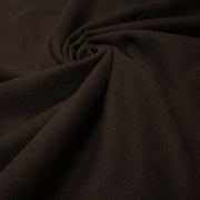 Tissu Drap de laine marron chocolat - TissusPapi.com