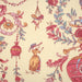 Tissu coton grande largeur 280cm TOILE DE JOUY MONTGOLFIERES jaune & rose - TissusPapi.com