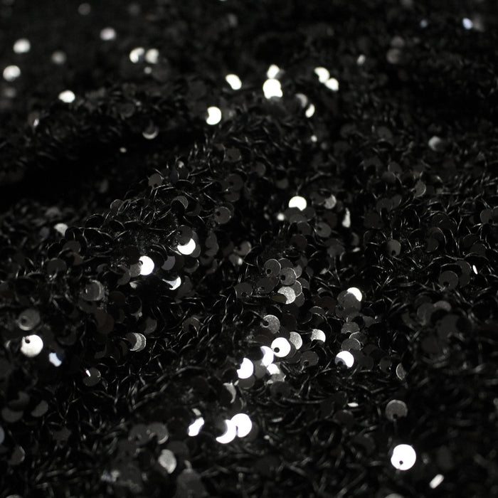 Tissu Sequin paillettes sur velours, nombreuses couleurs !