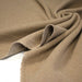 Tissu velours de laine marron Cappuccino - Fabrication italienne - TissusPapi.com