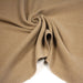 Tissu velours de laine marron Cappuccino - Fabrication italienne - TissusPapi.com