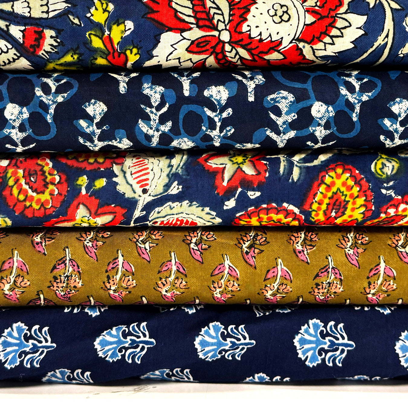 Tissus imprimés indiens Kalamkari, Batik, Block Print... - TissusPapi.com