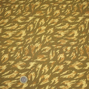 Tissu Viscose fluide MONIQUE faux - uni léopard vert & bronze - OEKO - TEX - TissusPapi.com