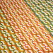 Tissu cotonnade SEVENTIES aux formes entremêlées, trois couleurs dispos - OEKO - TEX STANDARD 100 - TissusPapi.com