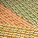 Tissu cotonnade SEVENTIES aux formes entremêlées, trois couleurs dispos - OEKO - TEX STANDARD 100 - TissusPapi.com