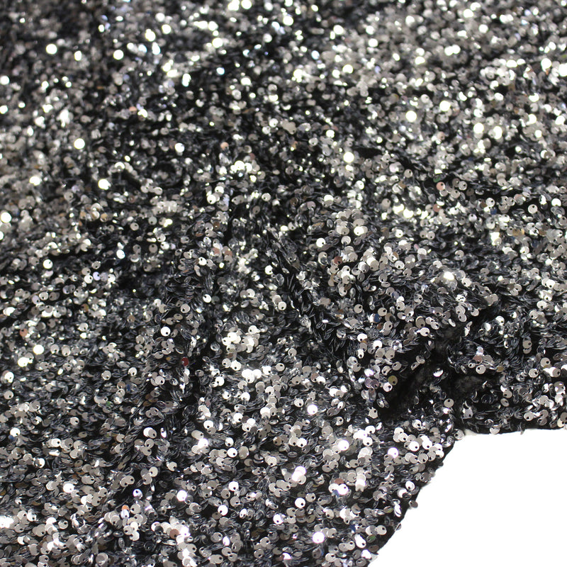 Tissu Sequin paillettes sur velours, nombreuses couleurs ! - TissusPapi.com