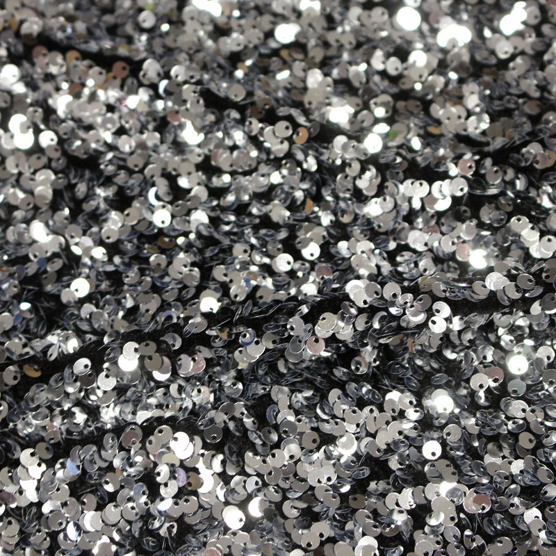 Tissu Sequin paillettes sur velours, nombreuses couleurs ! - TissusPapi.com