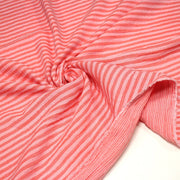 Tissu double gaze coton RAYURES recto verso : nombreuses couleurs ! OEKO - TEX - TissusPapi.com