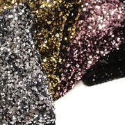 Tissu Sequin paillettes sur velours, nombreuses couleurs ! - TissusPapi.com