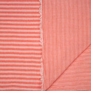 Tissu double gaze coton RAYURES recto verso : nombreuses couleurs ! OEKO - TEX - TissusPapi.com