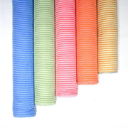 Tissu double gaze coton RAYURES recto verso : nombreuses couleurs ! OEKO - TEX - TissusPapi.com