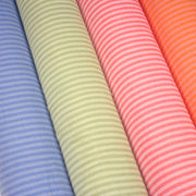 Tissu double gaze coton RAYURES recto verso : nombreuses couleurs ! OEKO - TEX - TissusPapi.com