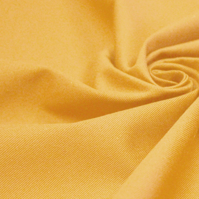 Tissu gabardine coton LUXE, fabrication française : nombreuses couleurs disponibles ! OEKO-TEX STANDARD 100