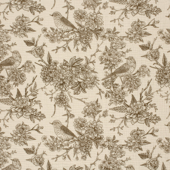 Tissu double gaze TOILE DE JOUY, nombreuses couleurs - STANDARD 100 OEKO - TEX - TissusPapi.com