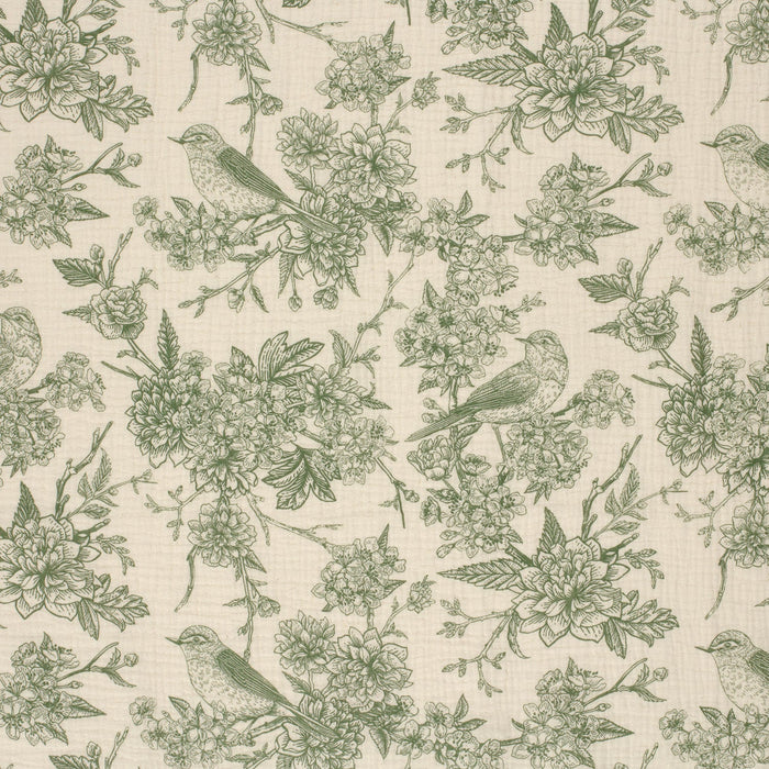 Tissu double gaze TOILE DE JOUY, nombreuses couleurs - STANDARD 100 OEKO - TEX - TissusPapi.com