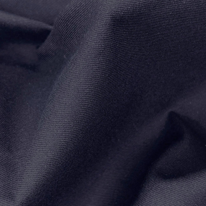 Tissu Moleskine de coton Bleu marine, de fabrication française