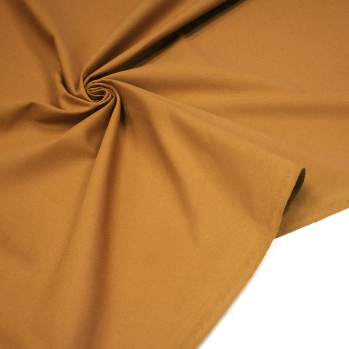 Tissu gabardine coton LUXE, fabrication française : nombreuses couleurs disponibles ! OEKO-TEX STANDARD 100