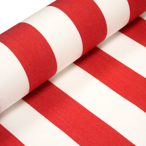 Tissu extérieur larges rayures, 160cm de large : nombreuses couleurs - STANDARD 100 OEKO - TEX - TissusPapi.com