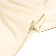 Tissu Satinette de coton blanc cassé, idéal en doublure de rideaux ! Disponible en 150 et 280cm de large - TissusPapi.com