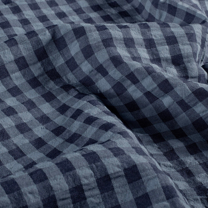 Tissu seersucker coton Vichy : nombreuses couleurs estivales ! - STANDARD 100 OEKO - TEX - TissusPapi.com