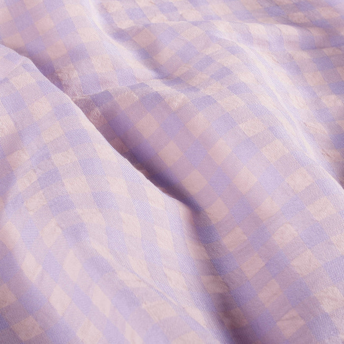 Tissu seersucker coton Vichy : nombreuses couleurs estivales ! - STANDARD 100 OEKO - TEX - TissusPapi.com