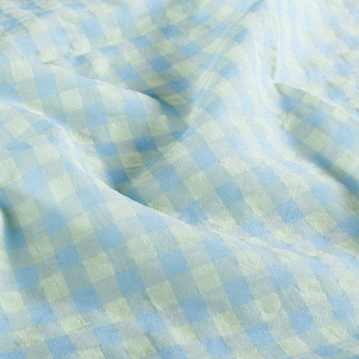 Tissu seersucker coton Vichy : nombreuses couleurs estivales ! - STANDARD 100 OEKO - TEX - TissusPapi.com