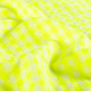 Tissu seersucker coton Vichy : nombreuses couleurs estivales ! - STANDARD 100 OEKO - TEX - TissusPapi.com