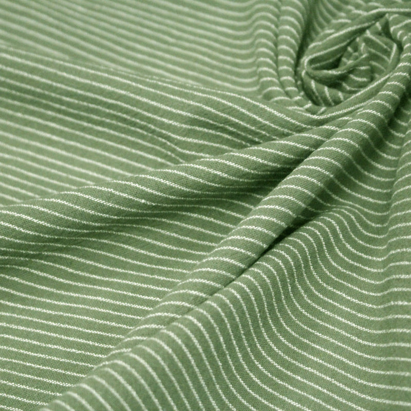 Tissu coton tissé rayé fines rayures : nombreuses couleurs - OEKO - TEX - TissusPapi.com