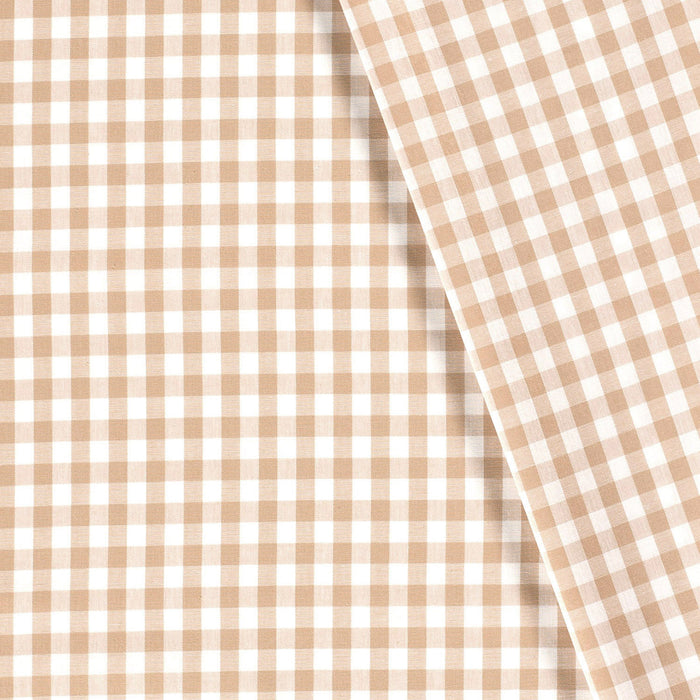 Tissu cotonnade VICHY carreaux 10mm : nombreuses couleurs ! - STANDARD 100 OEKO - TEX - TissusPapi.com