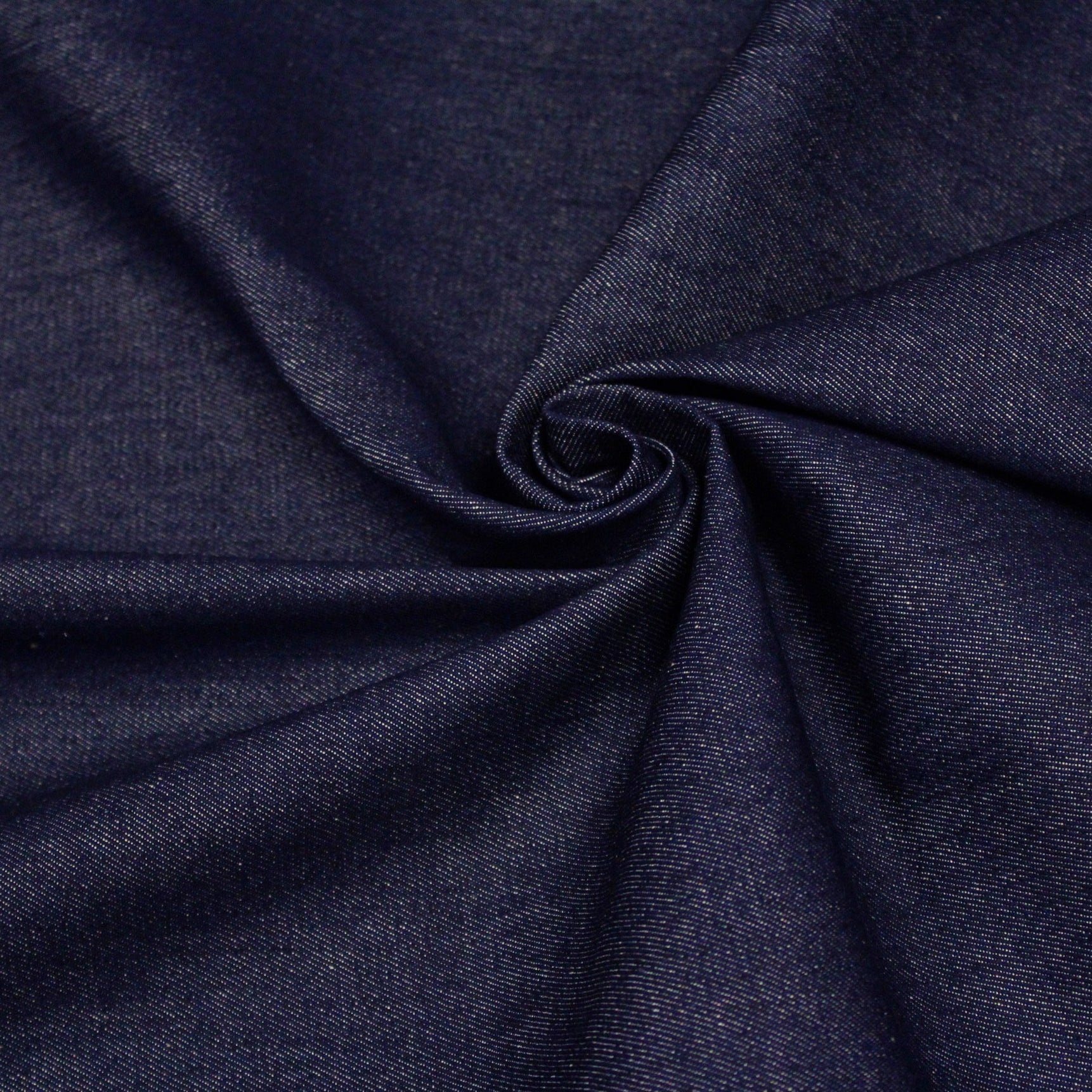 Tissu Toile De Jean Bleu - 530 G/m² - Largeur 1.60m - Longueur 10m - Coton France