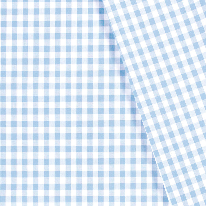 Tissu cotonnade VICHY carreaux 10mm : nombreuses couleurs ! - STANDARD 100 OEKO - TEX - TissusPapi.com