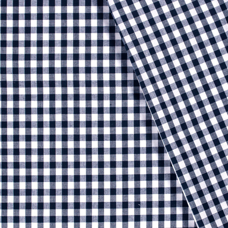 Tissu cotonnade VICHY carreaux 10mm : nombreuses couleurs ! - STANDARD 100 OEKO - TEX - TissusPapi.com