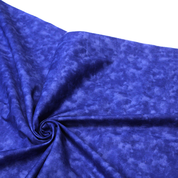 Tissu cotonnade faux-uni marbré pour patchwork & habillement : nombreuses couleurs !