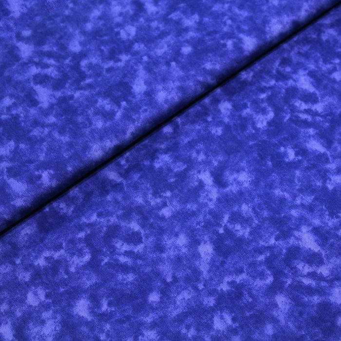Tissu cotonnade faux-uni marbré pour patchwork & habillement : nombreuses couleurs !