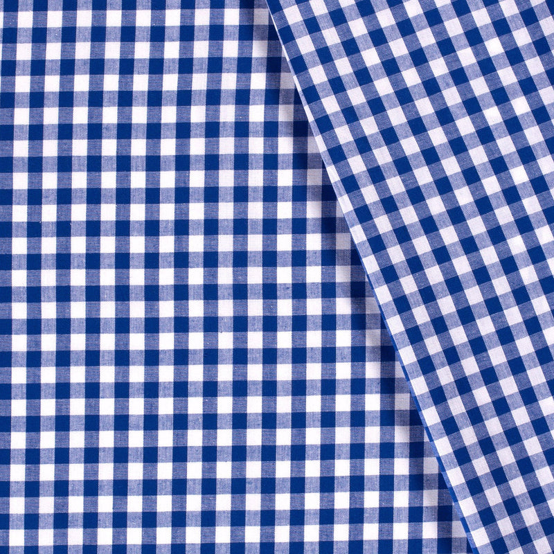 Tissu cotonnade VICHY carreaux 10mm : nombreuses couleurs ! - STANDARD 100 OEKO - TEX - TissusPapi.com