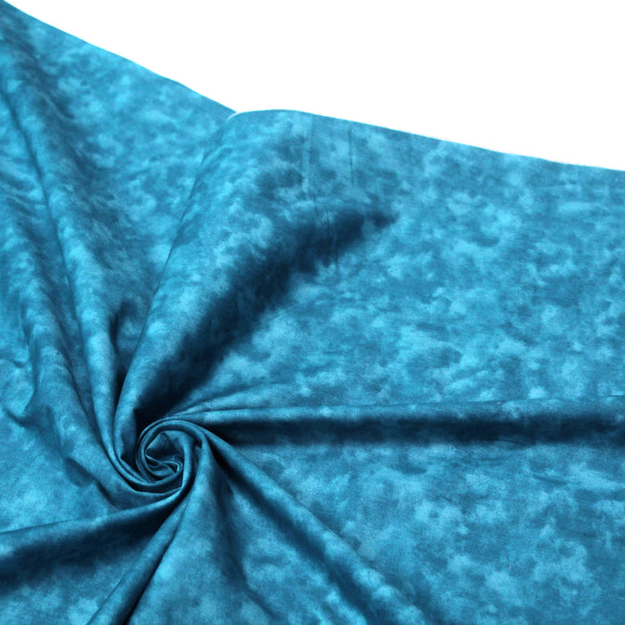 Tissu cotonnade faux-uni marbré pour patchwork & habillement : nombreuses couleurs !