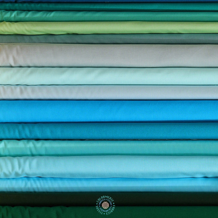 Tissu popeline polycoton 110gr/m2 - Nombreuses couleurs - COLLECTION COLORMEDIC - TissusPapi.com