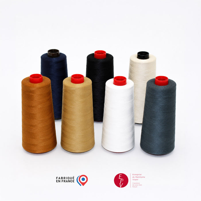 Cône de fil de fabrication française : nombreuses couleurs - STANDARD 100 BY OEKO-TEX