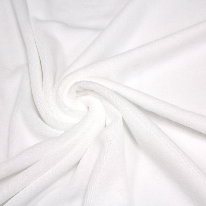 Tissu éponge de bambou qualité extra : nombreuses couleurs - OEKO-TEX STANDARD 100