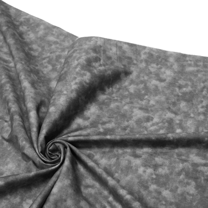 Tissu cotonnade faux-uni marbré pour patchwork & habillement : nombreuses couleurs !