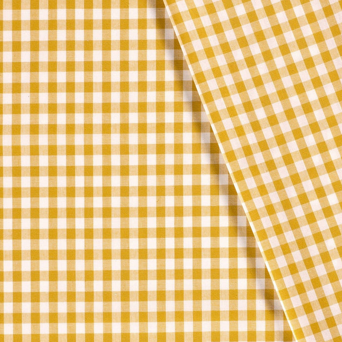 Tissu cotonnade VICHY carreaux 10mm : nombreuses couleurs ! - STANDARD 100 OEKO - TEX - TissusPapi.com