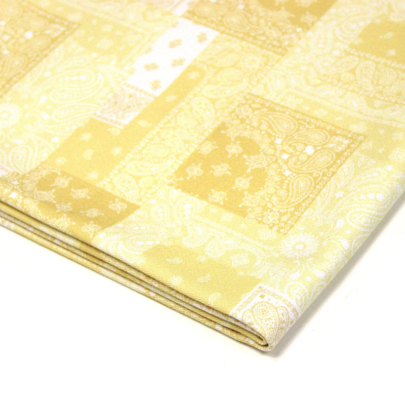 Tissu gabardine coton imprimée motif BANDANA paisley : nombreuses couleurs ! - OEKO-TEX STANDARD 100 - TissusPapi.com