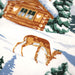Tissu cotonnade Ski, chalets et montagnes enneigées - OEKO-TEX STANDARD 100 - TissusPapi.com