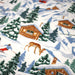 Tissu cotonnade Ski, chalets et montagnes enneigées - OEKO-TEX STANDARD 100 - TissusPapi.com