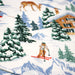 Tissu cotonnade Ski, chalets et montagnes enneigées - OEKO-TEX STANDARD 100 - TissusPapi.com