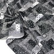 Tissu gabardine coton imprimée motif BANDANA paisley : nombreuses couleurs ! - OEKO-TEX STANDARD 100 - TissusPapi.com