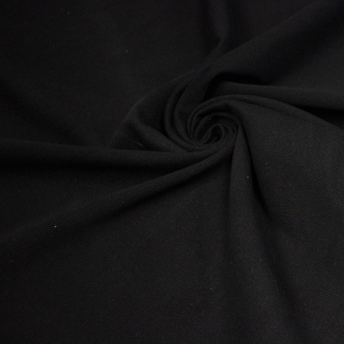Tissu SERGÉ DENIM DE COTON ÉPAIS : trois couleurs - Matière recyclée & fabrication française