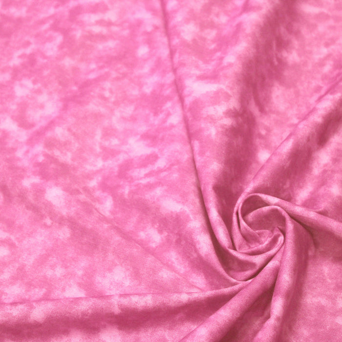 Tissu cotonnade faux-uni marbré pour patchwork & habillement : nombreuses couleurs !